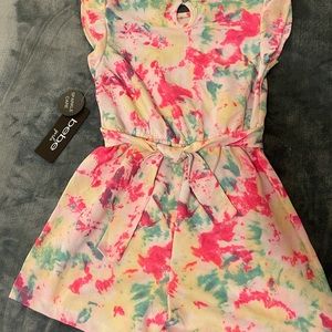 Bebe girls shorts Romper
